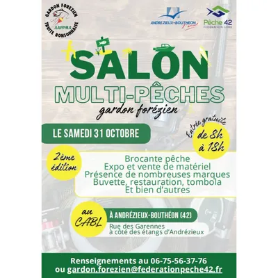 SALON MULTI-PÊCHES À ANDREZIEUX