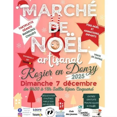 Marché de Noël à Rozier en Donzy
