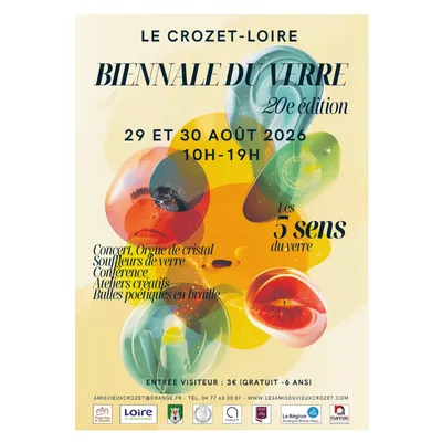 20 ans de la Biennale du Verre au Crozet