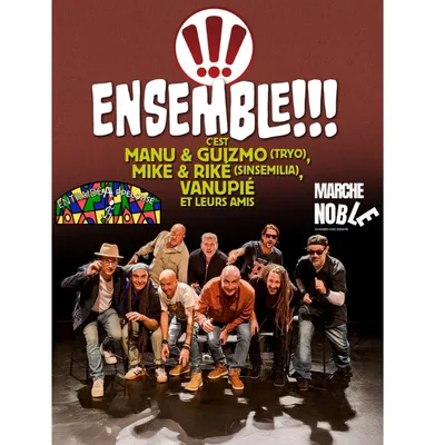 Concert "Ensemble !!!" au Chambon-Feugerolles