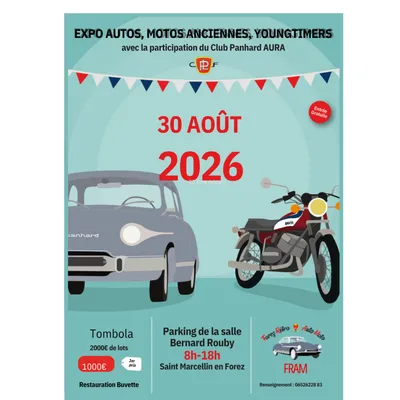 23è édition de l'exposition automobile à Saint Marcellin