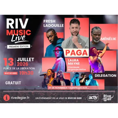 RIV MUSIC LIVE A RIVE-DE-GIER
