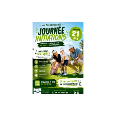 Journée initiations au golf à Craintilleux