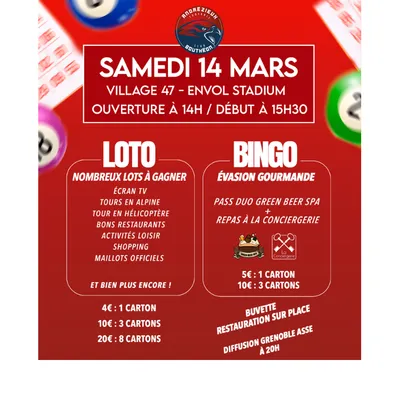 Loto & Bingo de l'ABFC au Village 47 - L'Envol Stadium à...
