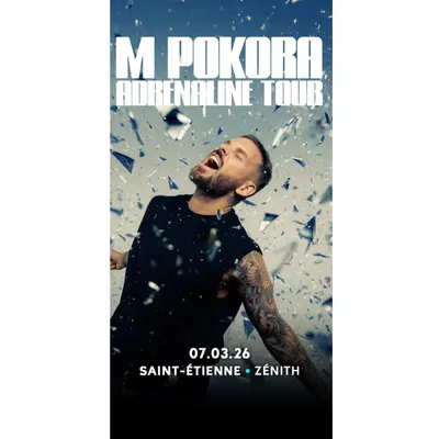 M. Pokora en concert au Zénith de St-Etienne