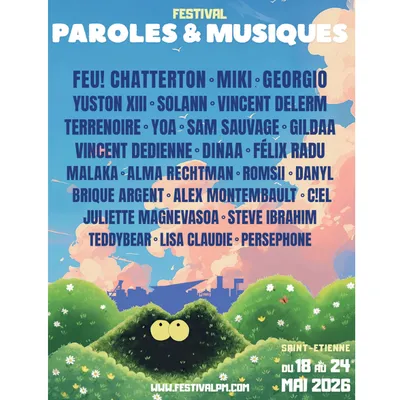 Festival Paroles & Musiques à St-Etienne