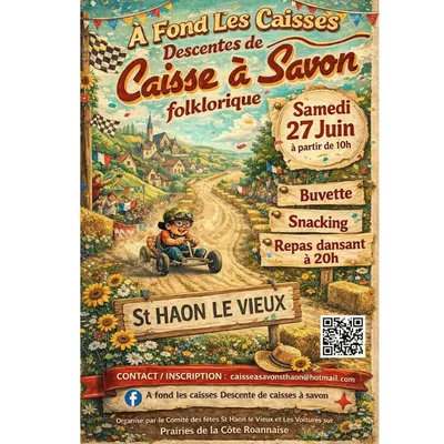 Descentes de caisses à savon à St-Haon-le-Vieux