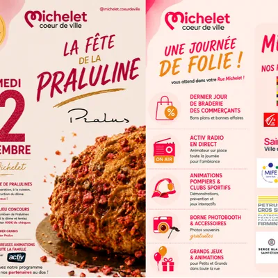 Rentrée des commerçants de la rue Michelet à St-Etienne !