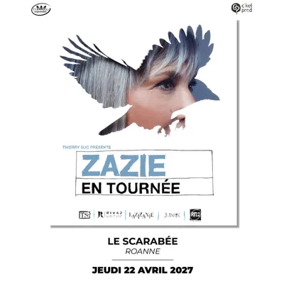 Zazie en concert au Scarabée de Riorges