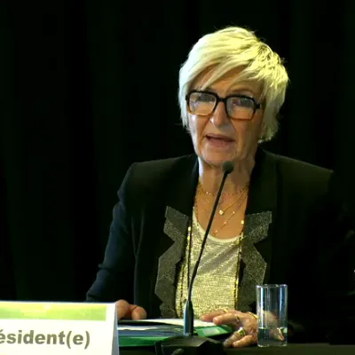 Sylvie Fayolle élue présidente de Saint-Etienne Métropole