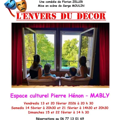 Pièce de théâtre "L'envers du décor" à Mably