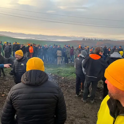 Des centaines d’agriculteurs mobilisés en Ariège