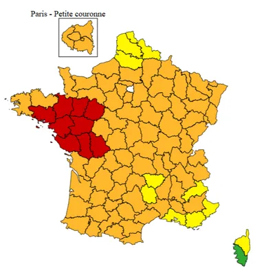 Toute la région passe en vigilance orange pour canicule