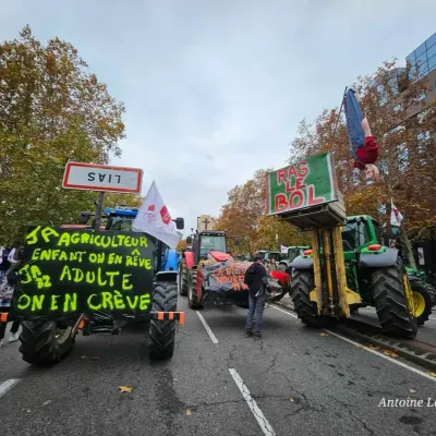 A Toulouse, Emmanuel Macron dit NON au Mercosur 