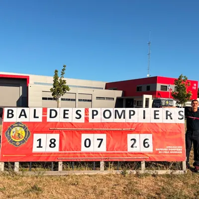 Les pompiers font leur bal à L'Isle-Jourdain (Gers)