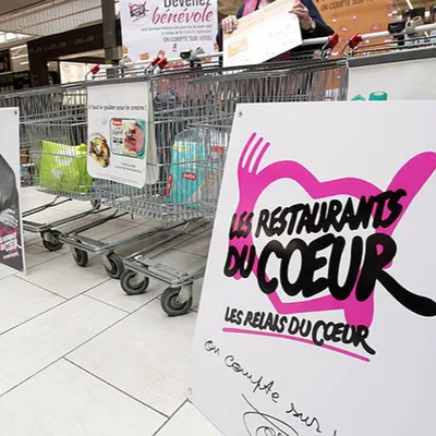 Les restos du coeur lancent leur collecte annuelle 