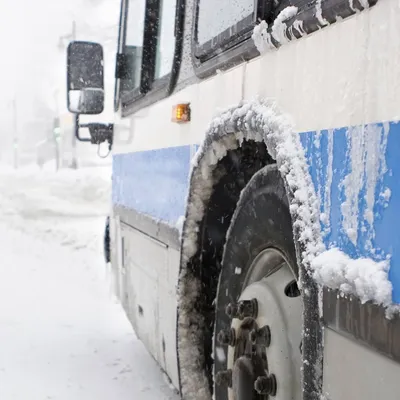 Verglas et neige : transports scolaires et interurbains suspendus...
