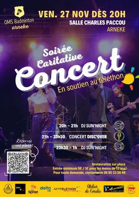 Concert pour le téléthon 