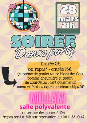 repas et soirée dansante