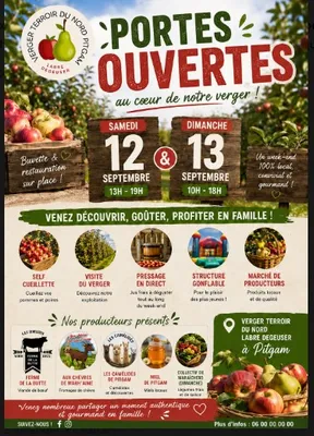 Fête de la pomme à Pitgam – 12 et 13 septembre 2026