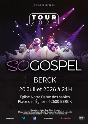 Concert So Gospel - Tour 2026