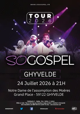 Concert So Gospel - Tour 2026
