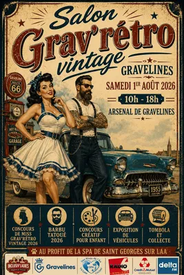 2 eme SALON GRAV'RETRO VINTAGE de GRAVELINES