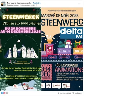 UN TRES BEAU MARCHE DE NOEL A STEENWERCK