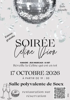 Soirée jeux musicaux Céline Dion 