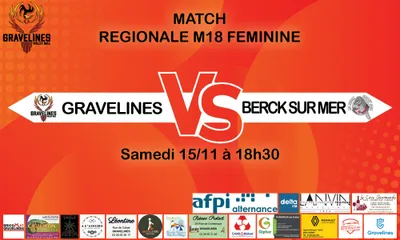 Match Volley Ball Régionale M18 Féminine