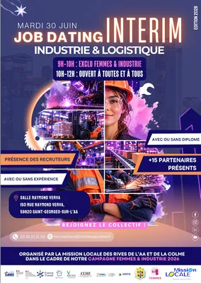 Job Dating Intérim Industrie & Logistique