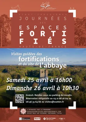 Journées des Villes Fortifiées à Watten : visites guidées des...