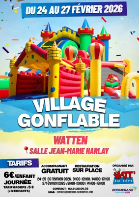 Le village gonflable de Watten
