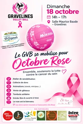 Le GVB se mobilise pour Octobre Rose
