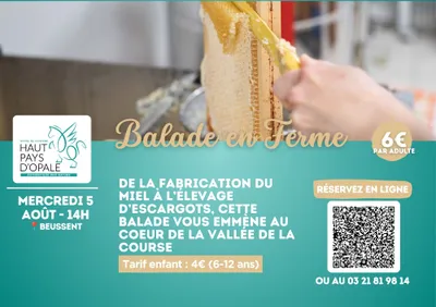 Balade en ferme – Mercredi 5 août