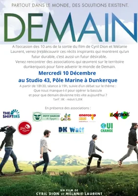 Documentaire Demain et rencontre avec des associations du Dunkerquois