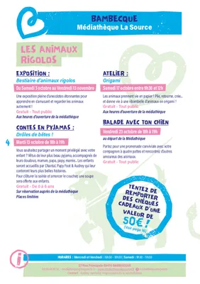 Les animaux rigolos