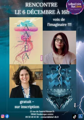 RENCONTRE ET DÉDICACE AVEC FLORIANE SOULAS ET ANOUCK FAURE