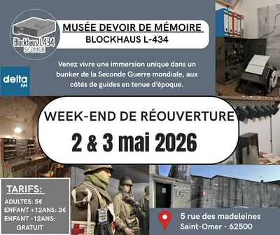 Réouverture du Blockhaus L434