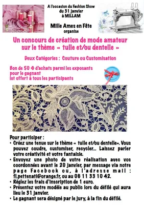 concours de couture et customisation