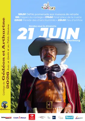 97ème Cortège de Gédéon et Arthurine avec la Garde et les Petits...