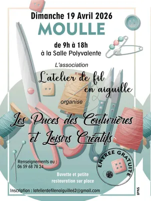 Les Puces des Couturières et loisirs créatifs 