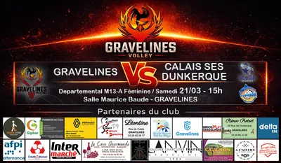 Match M13 Féminine – Gravelines Volley Ball