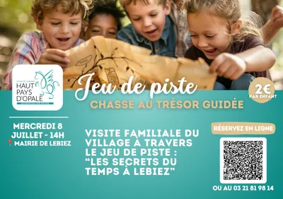 Jeu de piste en famille – Mercredi 8 juillet