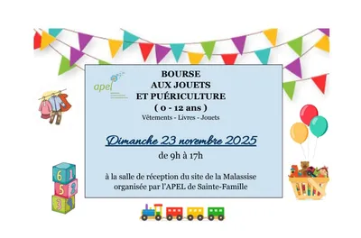 Bourse aux jouets et à la puériculture 