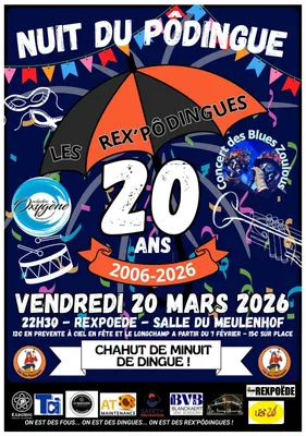 Nuit du Pôdingue, la Nuit des 20 Ans