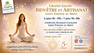 Grand salon bien être et artisanat saint Étienne au mont 