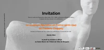 Conférence "La sculpture figurative en France après 1945" par...