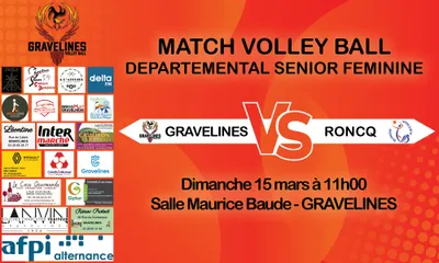 Match Volley Ball Déparetemantal Sénior Féminine