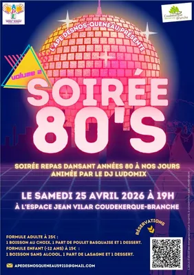 Soirée année 80